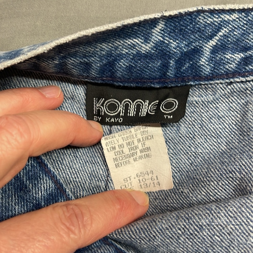 Vintage 80’s denim skirt - Picture 6 of 6